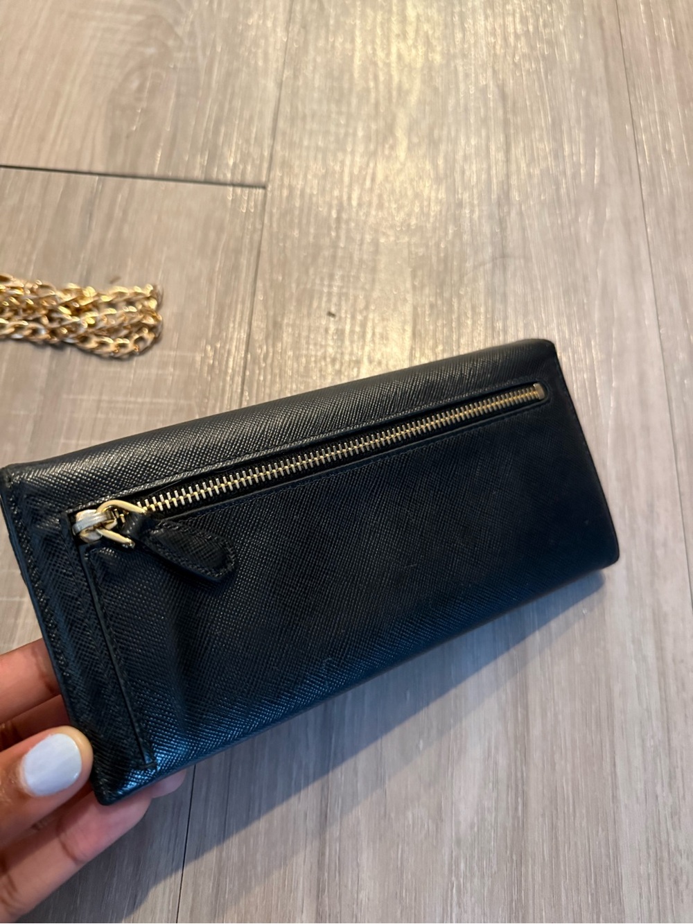 Prada Black Saffiano Leather Wallet - Picture 6 of 7